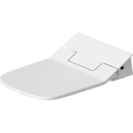 Duravit Sensowash Slim Shower-Toilet Seat White 14 3/4 X21 1/4 X4 1/8  - 611200001101300 611200001501300